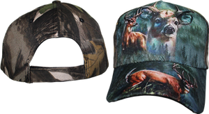 DEER FAMILY CAMO CAP