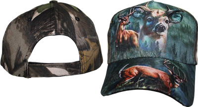 DEER FAMILY CAMO CAP