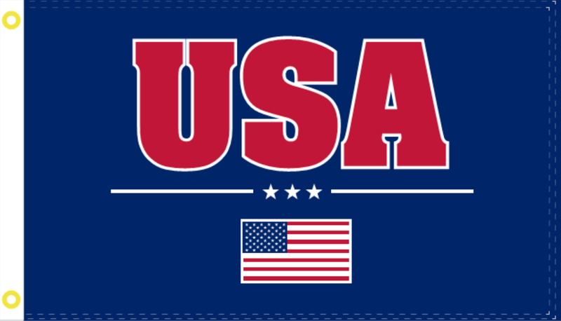 USA America Blue 3'X5' Flag Rough Tex® 100D