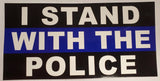 I Stand With The Police Bumper Sticker