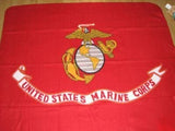 US Marine Corps Flag Deluxe Polar Fleece Blanket