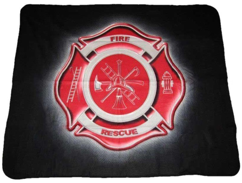 Fire Rescue Deluxe Polar Fleece Blanket