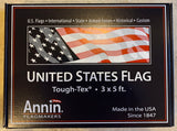 United States Flag 3'X5' Tough-Tex® 100% Two-Ply Polyester Annin Flagmakers®