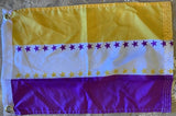 Women's Suffrage Flag With Grommets 12''X18'' Rough Tex® 100D