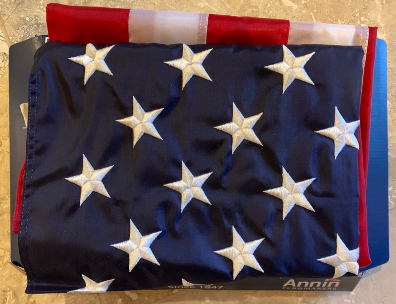 United States Flag 3'X5' 100% All Weather Nylon Annin Flagmakers®