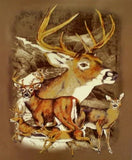 Deer Herd Deluxe Polar Fleece Blanket