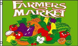 Farmers Market 3'X5' Flag Rough Tex® Polyester