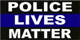 Police Lives Matter  Bumper Sticker