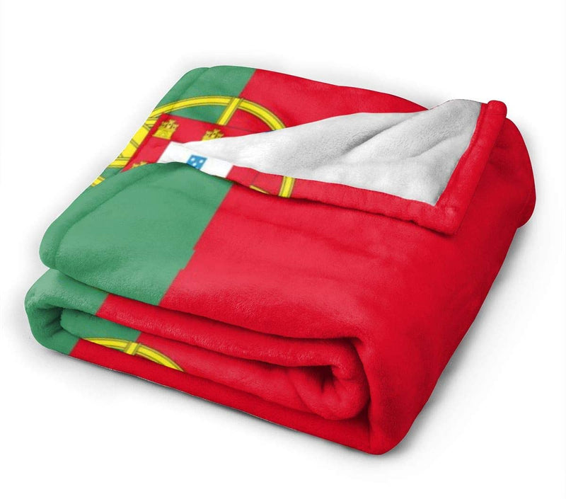 Portugal Flag Deluxe Polar Fleece Blanket