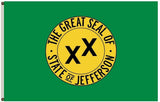State Of Jefferson 2'X3' Flag Rough Tex® 100D