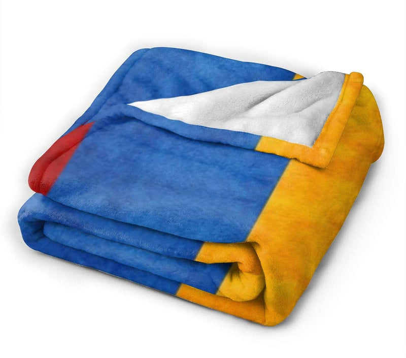 Armenia Flag Deluxe Polar Fleece Blanket