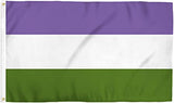 Gender Queer 3'X5' Flag Rough Tex ® 100D