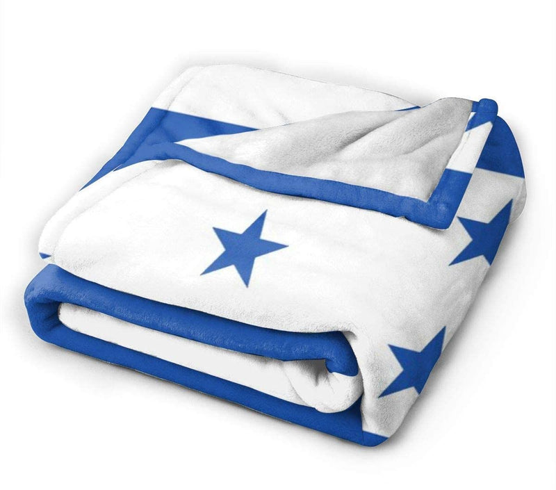 Honduras Flag Deluxe Polar Fleece Blanket