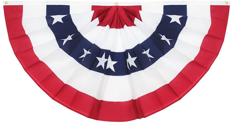 USA Fan 3'X6' Flag Rough Tex® 68D Nylon