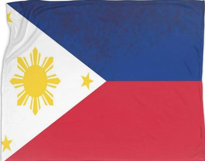 Philippines Flag Deluxe Polar Fleece Blanket