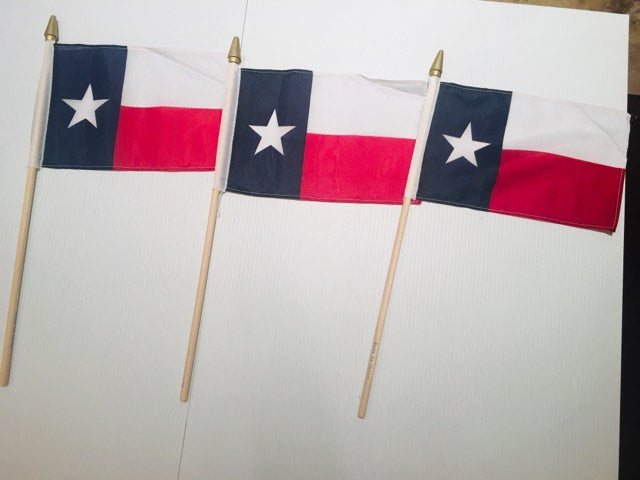 Set of all 50 US States 12x18 Inches, 6x9", 4x6" Stick Flags