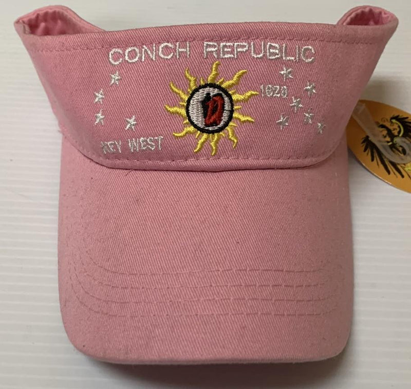 Conch Republic Pink Washed - Visor