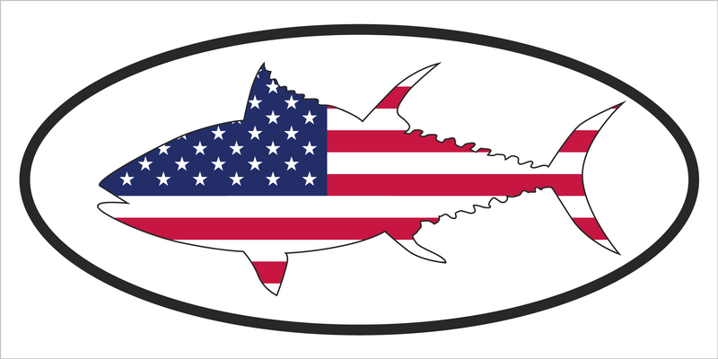 USA Fish - Bumper Sticker