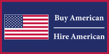 Buy American Hire American - Bumper Sticker