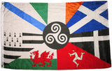 Celtic Nations 2'X3' Flag Rough Tex® 68D Nylon