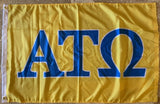 ATO Alpha Tau Omega 2'X3'  Rough Tex ® 100D Flag