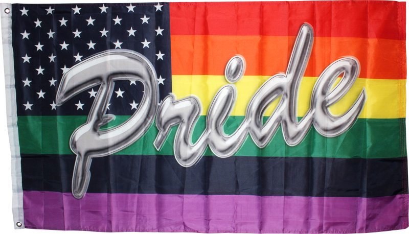 USA Pride Rainbow 3'X5' Flag Rough Tex® 75D