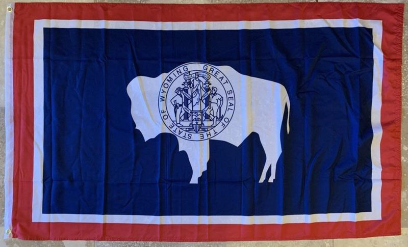 WYOMING FLAG 100D ROUGH TEX ® 3'X5'