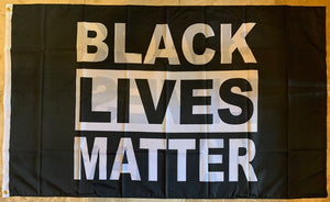 Black Lives Matter 3'X5' Double Sided Flag Rough Tex® 100D