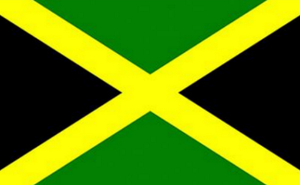 Jamaica 3'X5' Flag Rough Tex® 68D Nylon