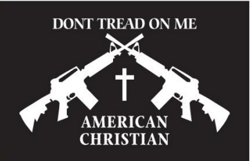American Christian Don't Tread On Me  3'X5' Flag ROUGH TEX® 100D