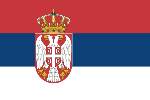 SERBIA 2010 3'X5' Flag Rough Tex® 68D Nylon