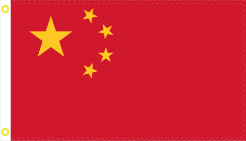 China 3'X5' Flag Rough Tex® 68D Nylon