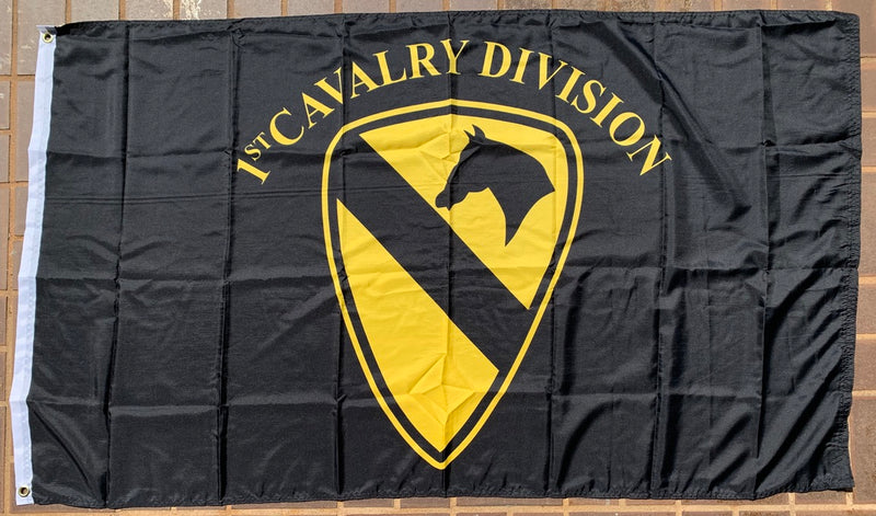 1st Cavalry Division 3'X5' Flag Rough Tex® 100D The First Team