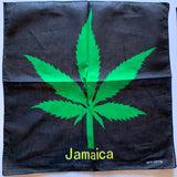 Assorted Weed Themed Bandana Head Wraps 100% Cotton 22"X22"