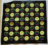 Collection Two Of Assorted Fashion Bandana Head Wrap In Various Patterns And Designs 100% Cotton 22"X22"