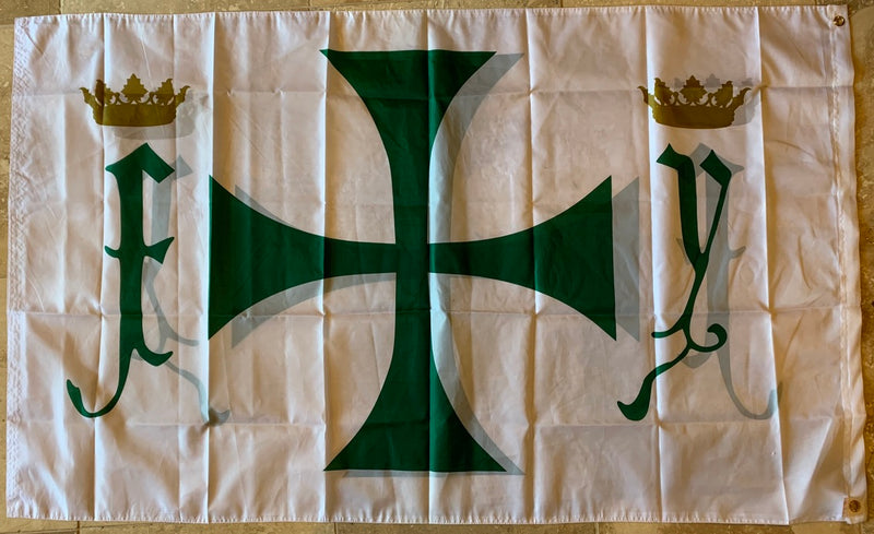 Christopher Columbus Double Sided Flag 3'X5'- Rough Tex® 68D Nylon