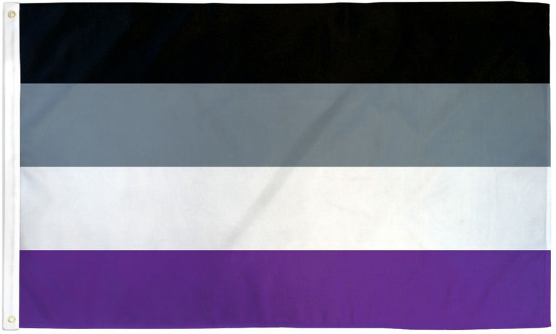 Asexual 3'X5' Flag Rough Tex ® 100D