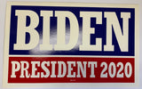 Biden 2020 Red And Blue Double Sided Yard Sign 14.5"X 23" Inches