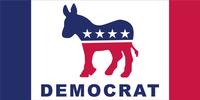 Democratic Party Flag 3'x5' DuraLite®