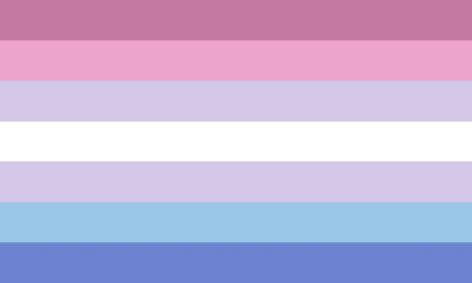 Bigender Pride 3'X5' Flag With Grommets Rough Tex® 100D