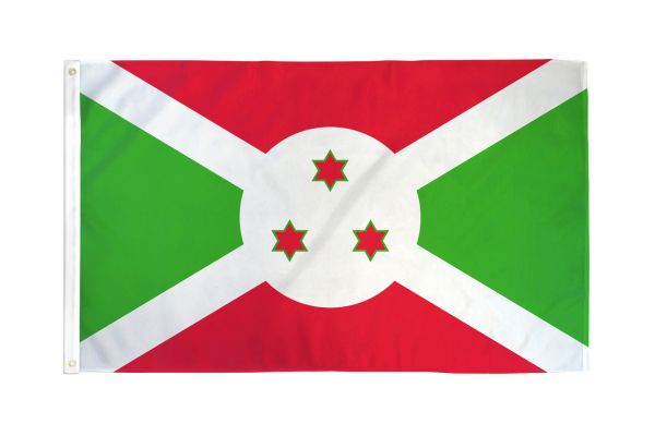 Burundi 3'X5' Country Flag ROUGH TEX® 68D Nylon