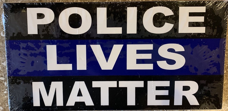 Police Lives Matter  Bumper Sticker
