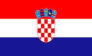 CROATIA 3'X5' Flag Rough Tex® 68D Nylon