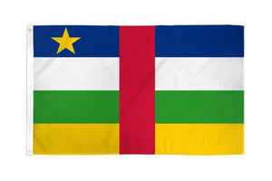 Central African Republic 3'X5' Country Flag ROUGH TEX® 68D Nylon