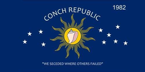 Conch Republic Bumper Sticker
