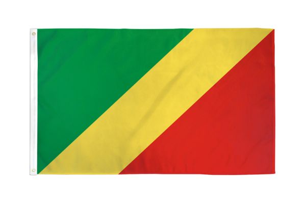 Republic of Congo 3'X5' Country Flag ROUGH TEX® 68D Nylon