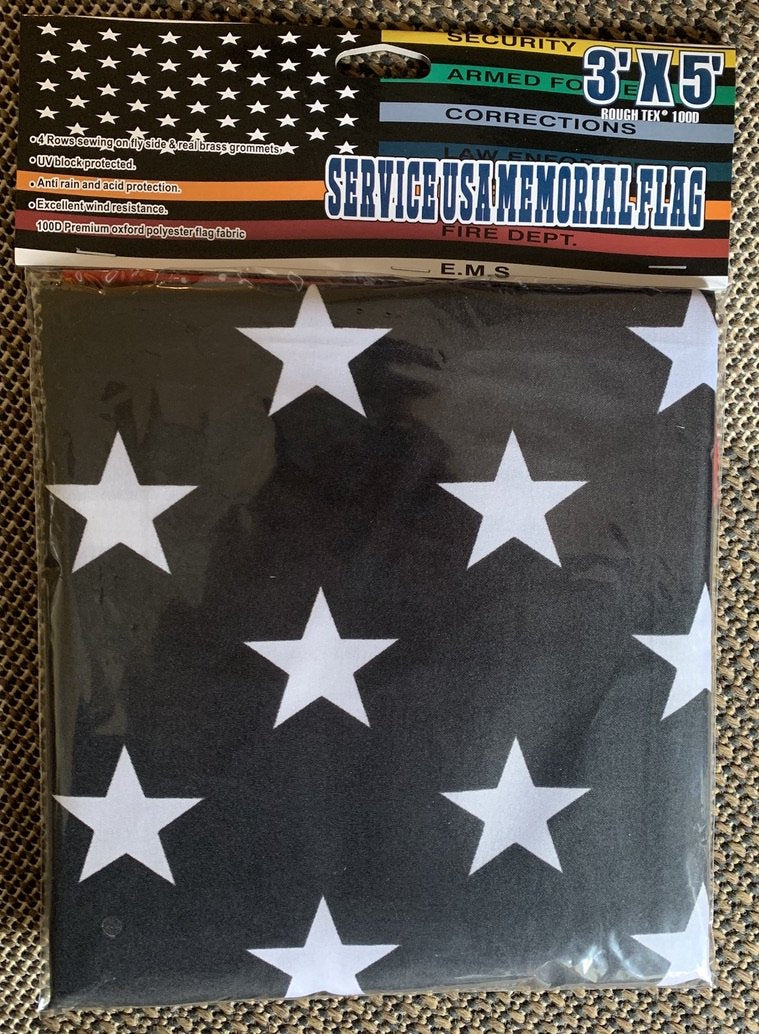 SERVICE USA MEMORIAL Flag - 3'X5' Rough Tex® 100D