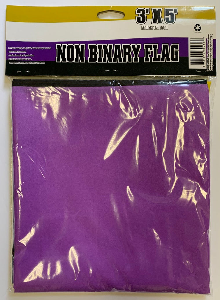 Non Binary 3'X5' Flag Rough Tex ® 100D