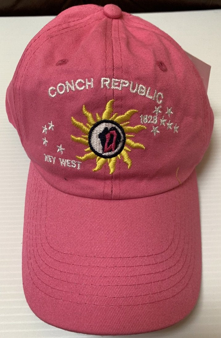 Conch Republic Hot Pink Washed - Cap