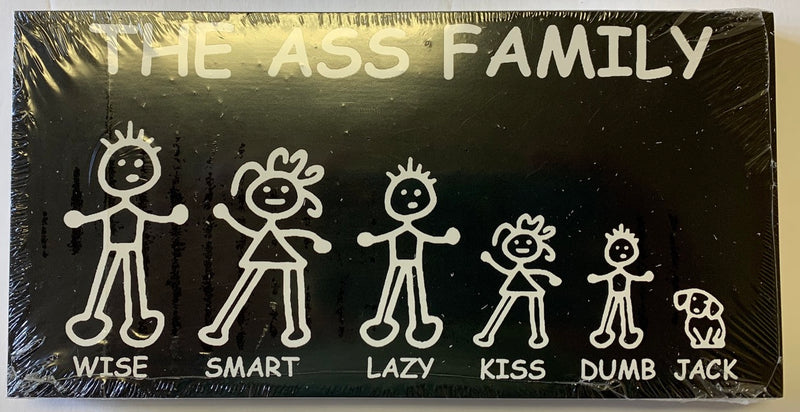 The Ass Family - Bumper Sticker